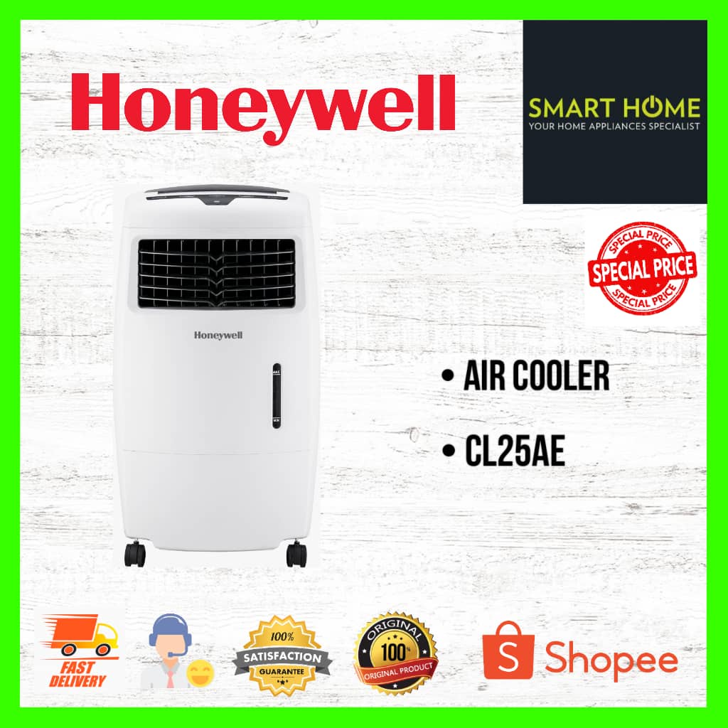 Honeywell CL25AE Evaporative Air Cooler, Fan & Humidifier With Ice
