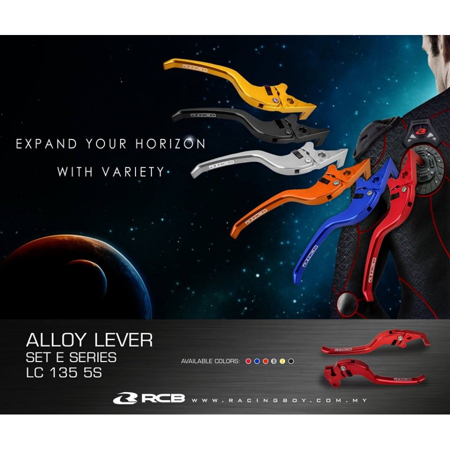 RCB Racing Boy Brake & Clutch Lever (E+) RS150 Y15 135LC FZ150I E plus