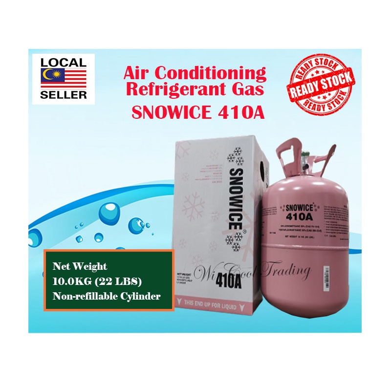SNOWICE Refrigerant gas for airconditioning/ Gas untuk aircond Gas