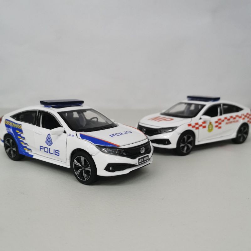 Honda Civic FC Pdrm mpv polis car, MP polis Malaysia