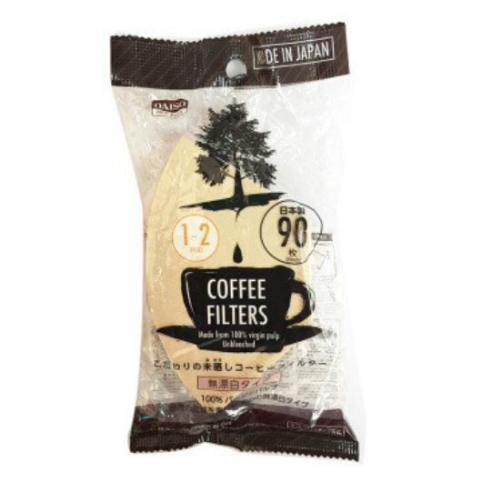 Daiso Coffee Filter Paper Unbleached (24 cups) Shopee Malaysia
