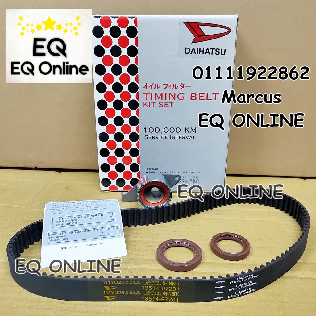 Perodua Viva 1000 or 850 , Myvi 1.0 , Kelisa & Kenari "Daihatsu" Timing