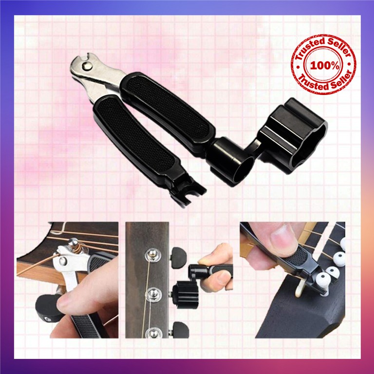3IN1 Guitar String Winder And Cutter, Multifunctional Guitar String