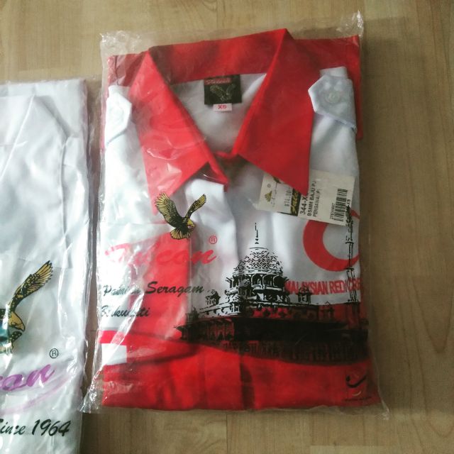 BSMM Baju Pegawai Bulan Sabit Merah Malaysia Shopee Malaysia