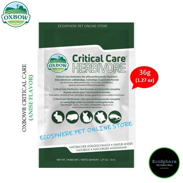 OXBOW Critical Care Herbivore (Anise Flavor) 36g Shopee Malaysia