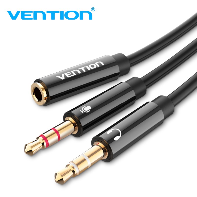 Vention Headphone Splitter for Computer 3.5mm Female to 2