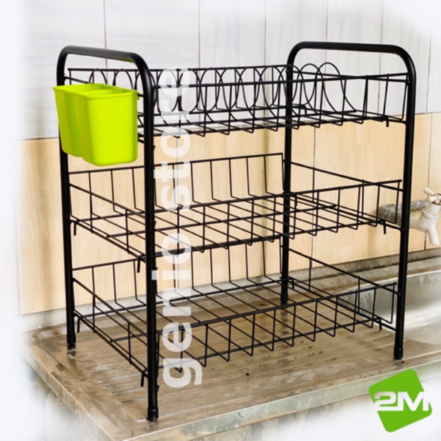 Rak Pinggan 3 Tingkat/ 3 Layer Dish Rack 2M 7713b+c Shopee Malaysia