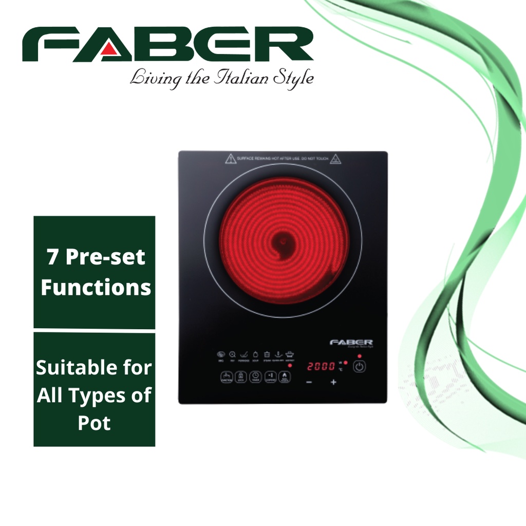 Faber Ceramic Cooker FCC FORNELLO 3000 XERA SF20 Shopee Malaysia