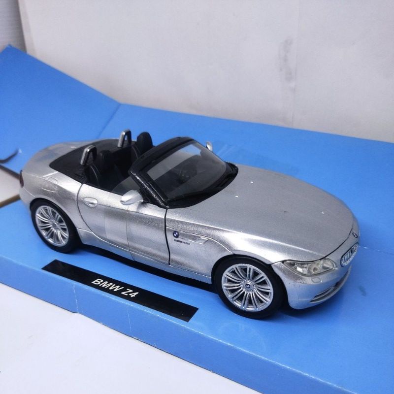 Diecast Miniature Car Model BMW Z4 124 newray Iron Toy Shopee Malaysia