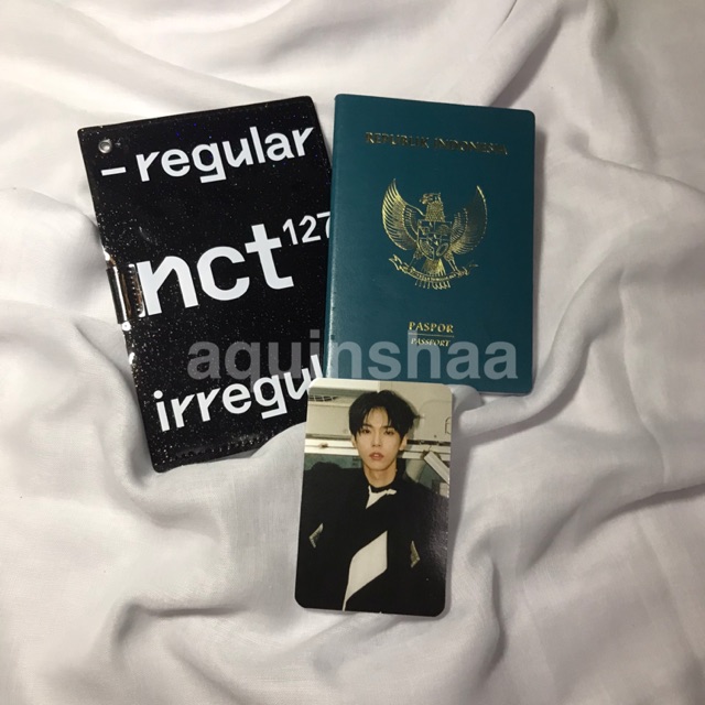 Ready Nct 127 Passport Wallet Regular Irregular Doyoung Photocard (pc