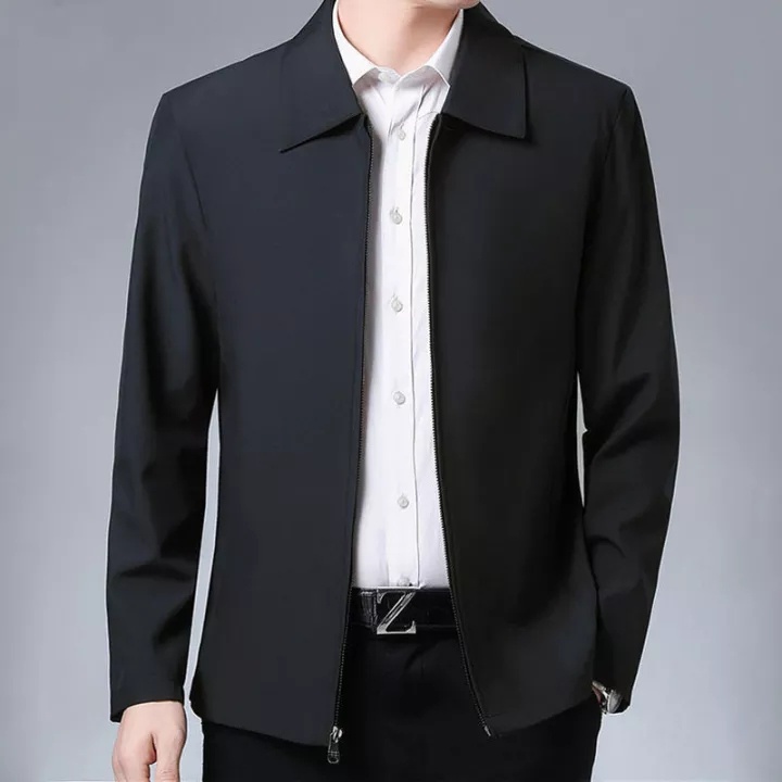 Ready Stock Men's Good Quality Business Jacket Fashion Casual Jackets