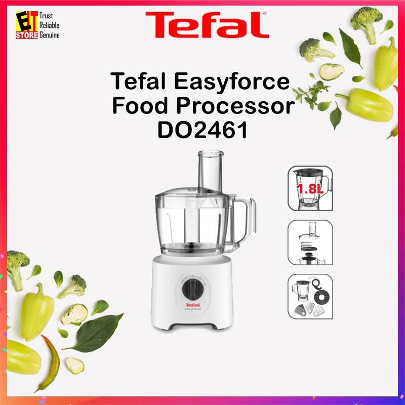TEFAL EASYFORCE FOOD PROCESSOR (WHITE) DO2461 (DO246165) Shopee Malaysia