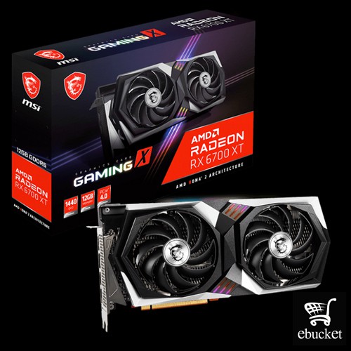 MSI Radeon RX 6700 XT GAMING X 12G Graphic Card Shopee
