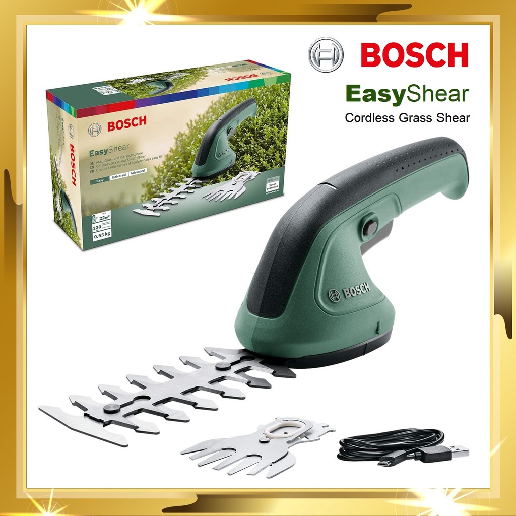 Bosch EasyShear Cordless Shrub and Grass Shear Easy Shear / Mesin