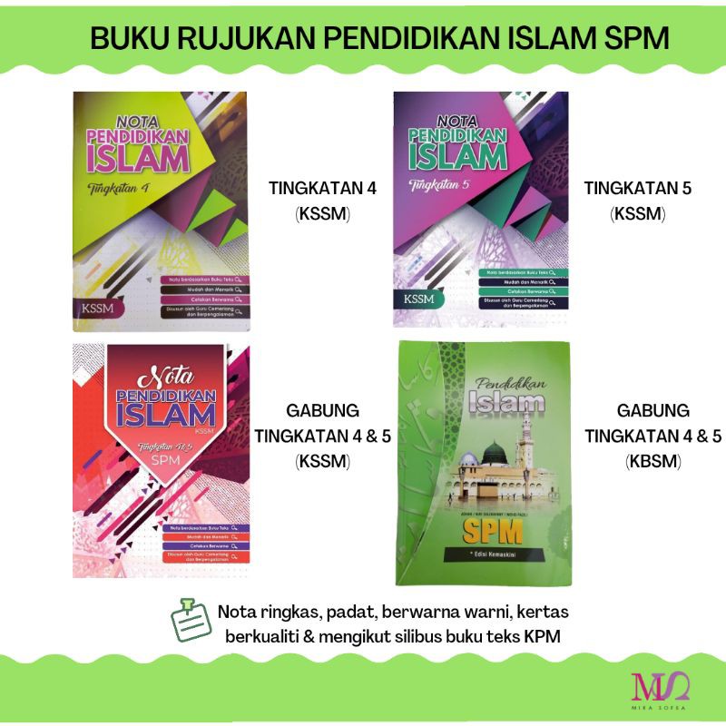Nota Pendidikan Islam Spm