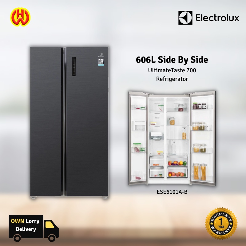 Electrolux 606L UltimateTaste 700 Inverter Coated Steel Touch Control