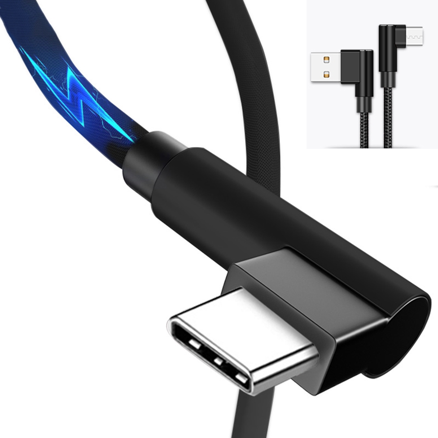 Type C USB C Android 2.4A Fast Charging Data Charger Cable