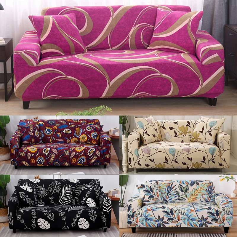 Sofa Cover 1 2 3 4 Seater Sarung Sofa Cover Couch SlipCover Covers