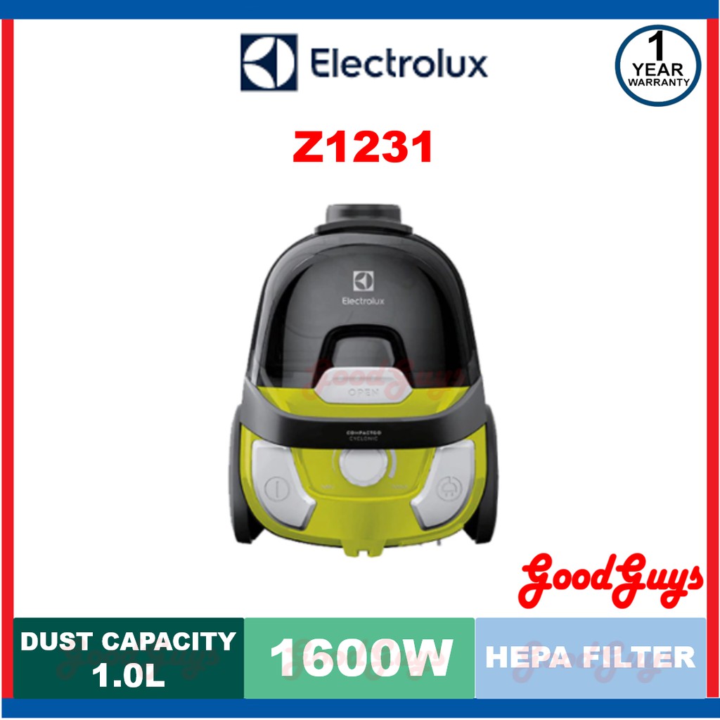 ELECTROLUX Z1231 COMPACTGO CYCLONIC, LIGHTWEIGHT, COMPACT STICK VACUUM