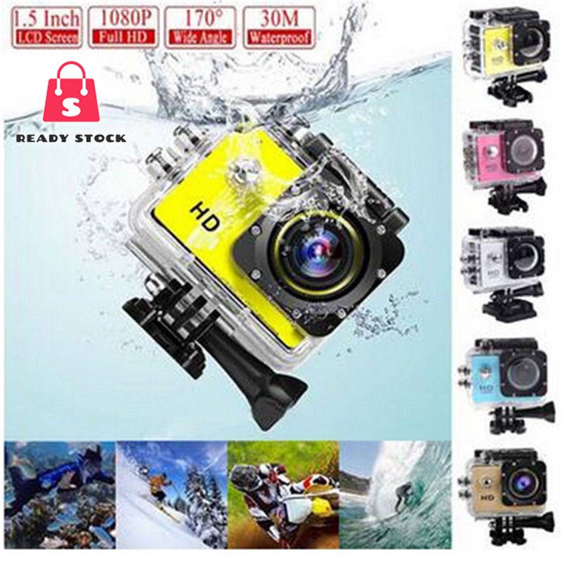 Rss_Full HD 1080P WiFi Action Camera Sports Cam Waterproof 30M DV