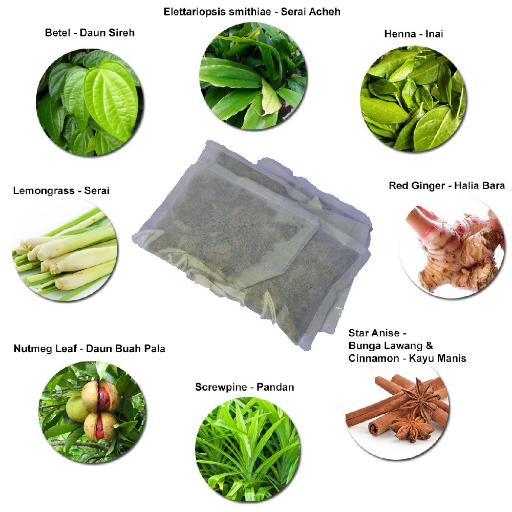 Steam Sauna Herb Bag Pack Sachet Traditional Natural Herbs Herbal Sauna