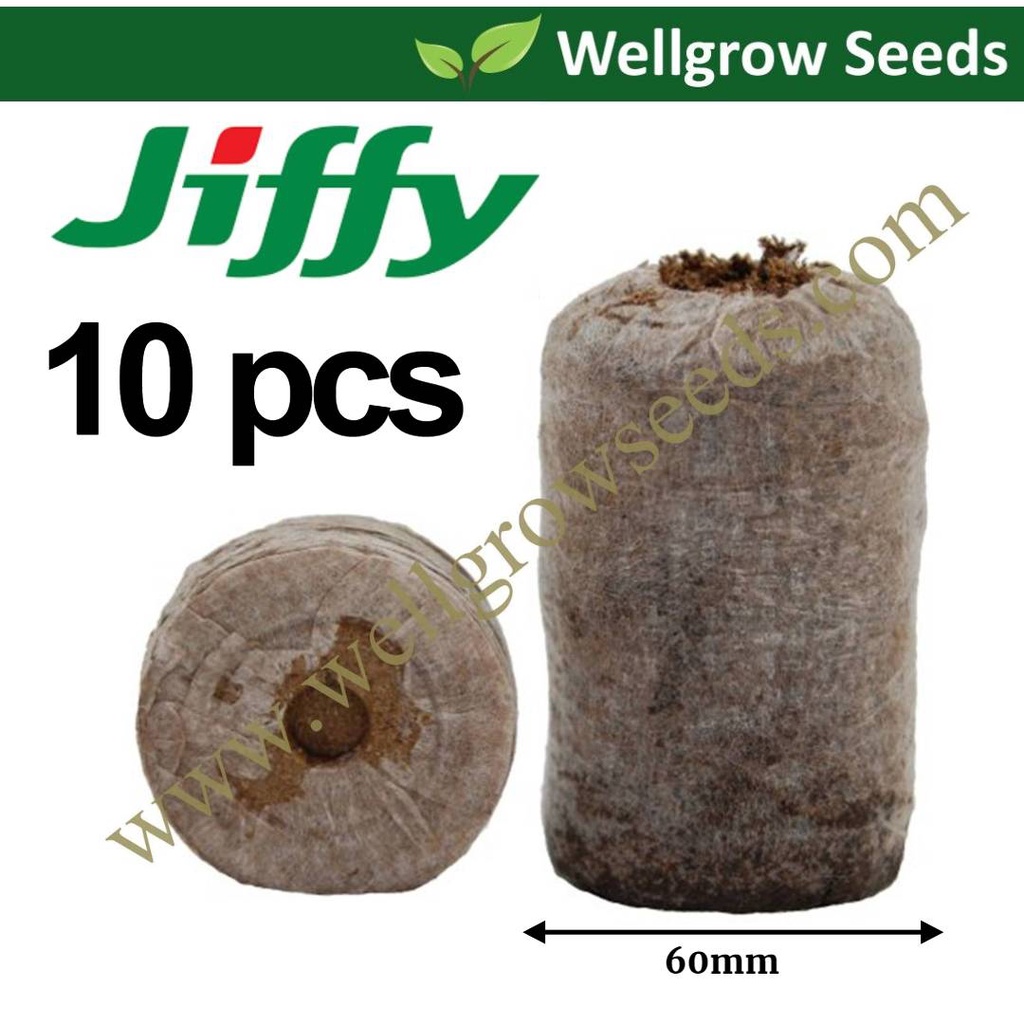 Jiffy Peat Pellets 60mm (10 pcs) (Forestry) Shopee Malaysia
