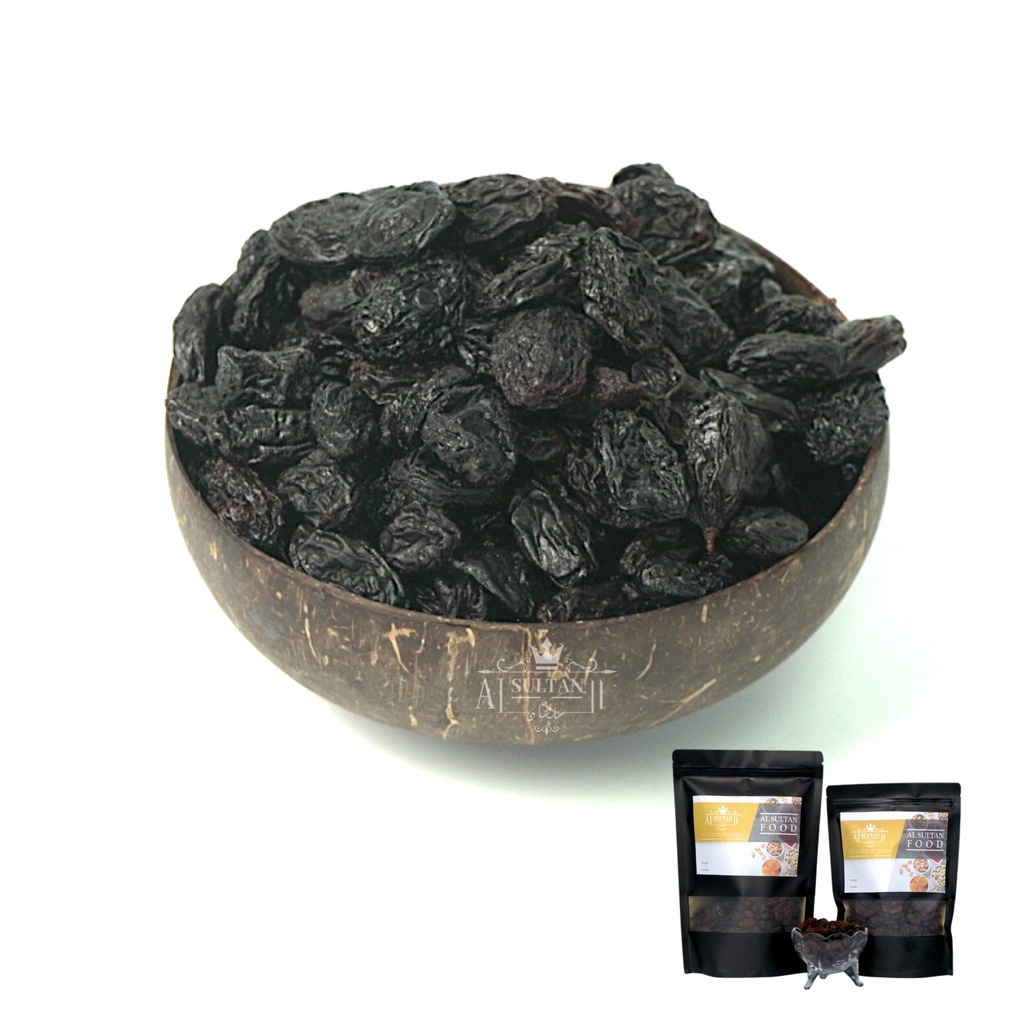 Jumbo Black Raisins 1kg Alsultan Kismis Hitam Jumbo Shopee Malaysia