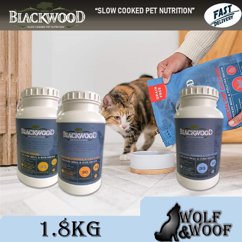 Blackwood Cat Dry Food 1.8kg ( BlackWood Indoor, Original, Kitten