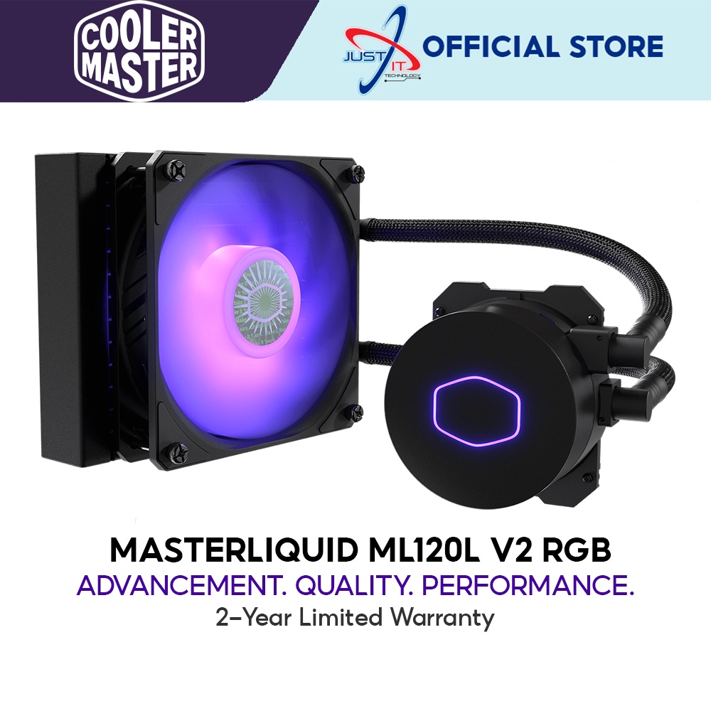 Cooler Master Masterliquid ML120L V2 RGB Liquid Cooler ( MLWD12MA18PC
