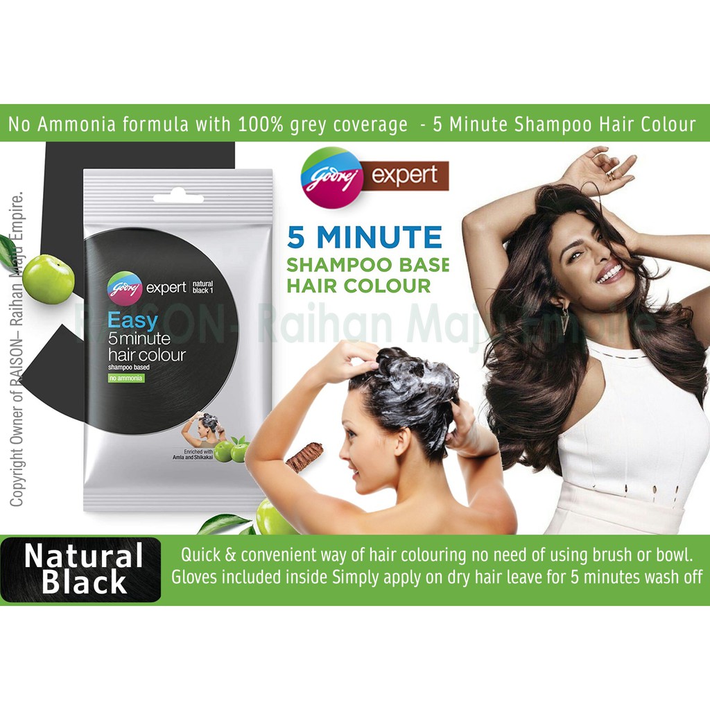 Godrej Expert Easy Shampoo Hair Colour Shampoo Easy 5 Minute Hair