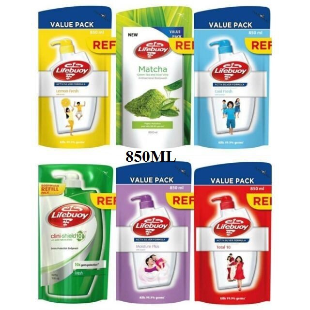 LIFEBUOY BODY WASH 850ML REFILL LIFEBOUY BODY WASH 850ML REFILL
