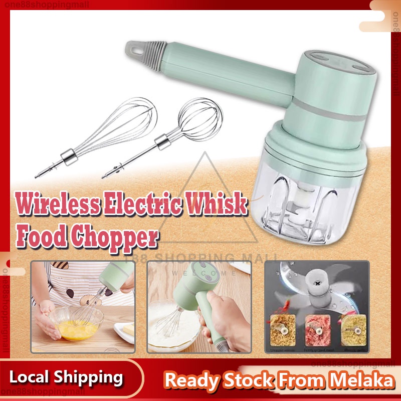 Wireless 3 Speed Mini Mixer Electric Food Blender Handheld Mixer Egg