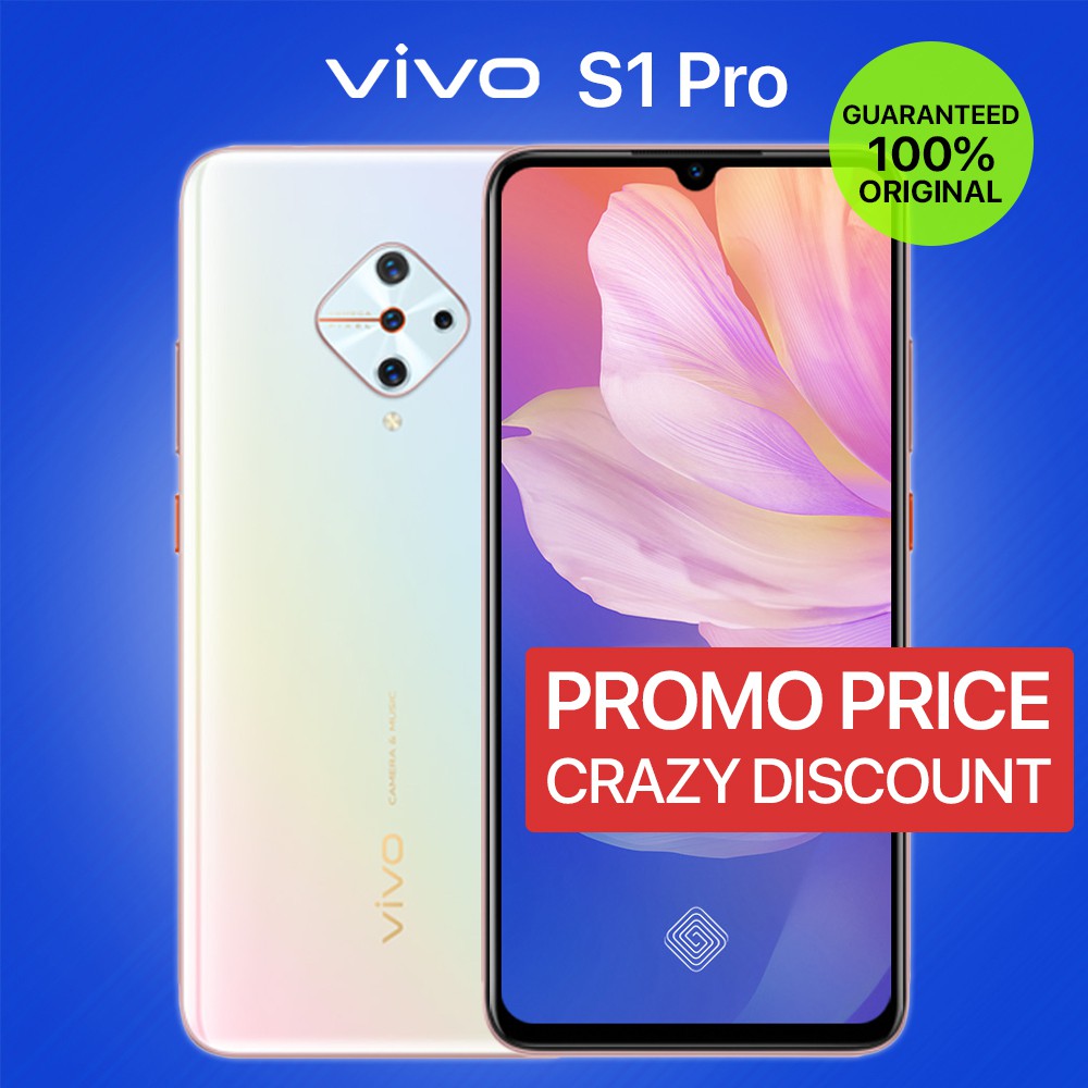 Vivo S1 Pro (8GB + 128GB) Original Vivo Malaysia Promo Price Shopee