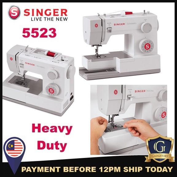 SINGER 5523 HEAVY DUTY Electric Sewing Machine (FREE EXTENSION BOARD