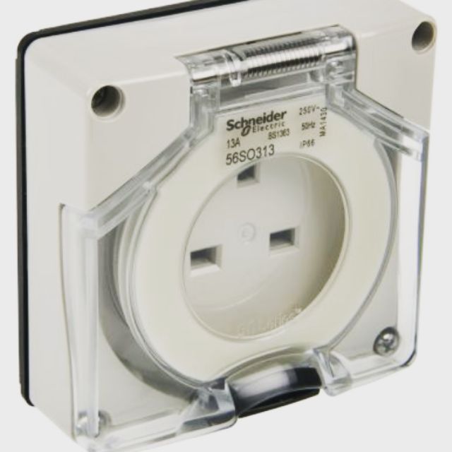 Schneider Weatherproof 13amp Socket Shopee Malaysia