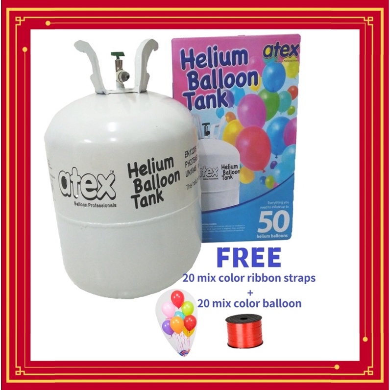 Original Portable Helium Balloon Gas Tank Helium Gas for Party Decoration Shopee Malaysia