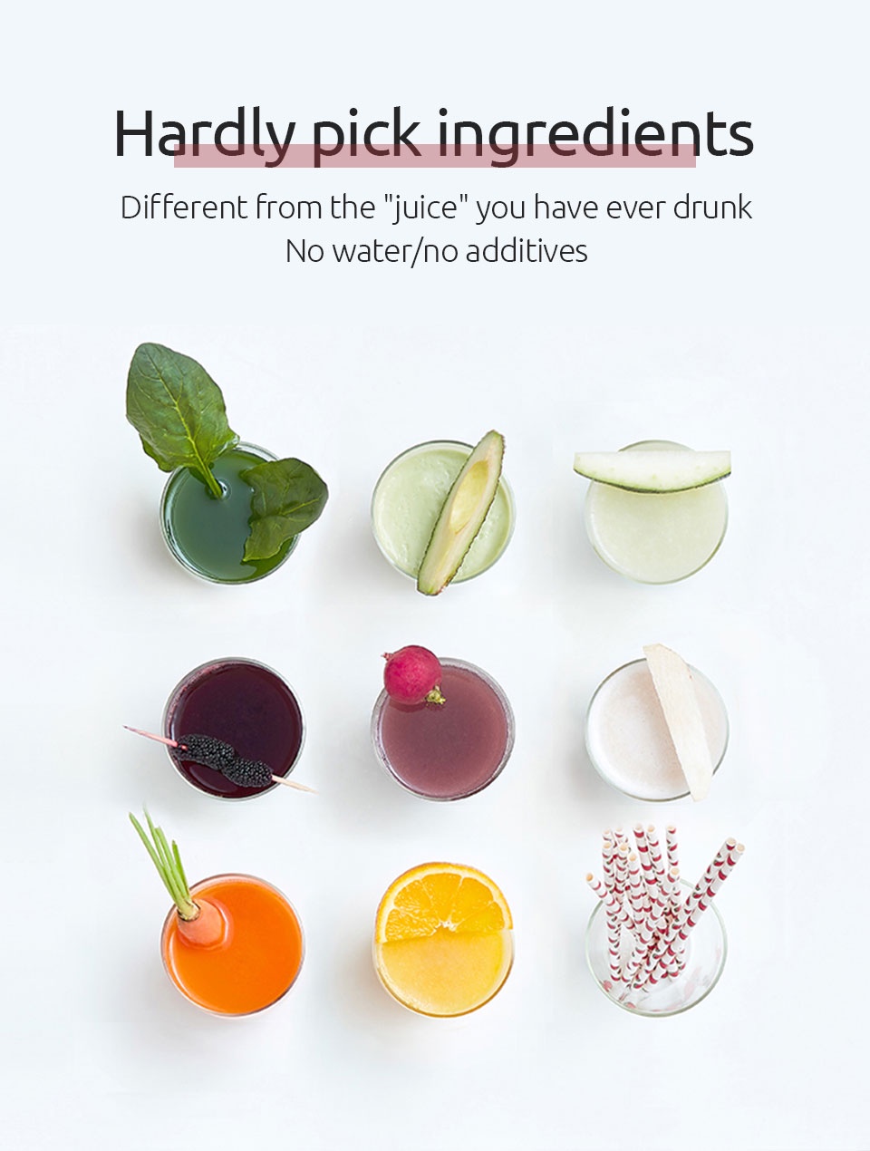 MIUI NB11 Slow Juicer Cold Press Fruit Extractor Electric Juice Blender