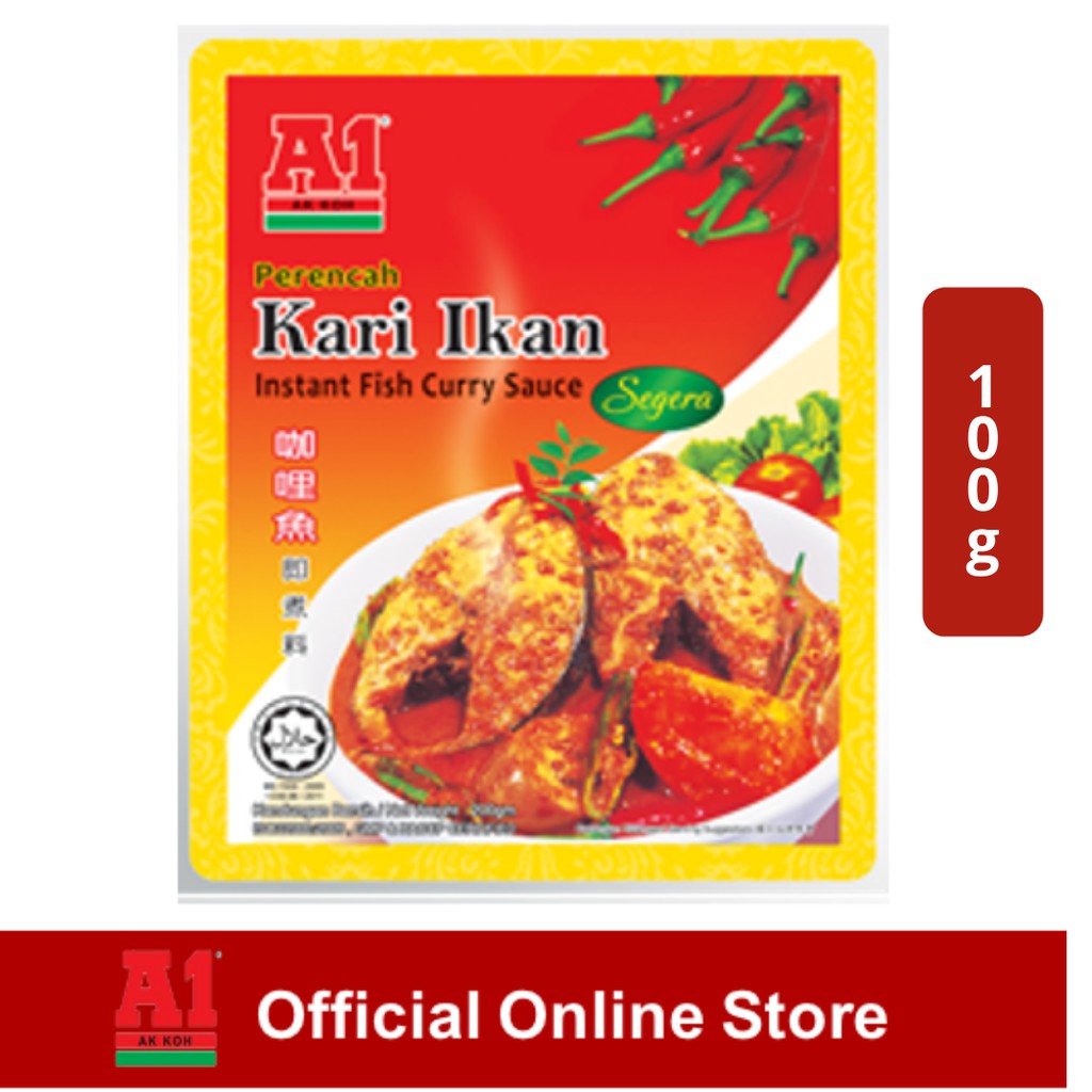 A1 Instant Fish Curry Sauce (100g) Shopee Malaysia