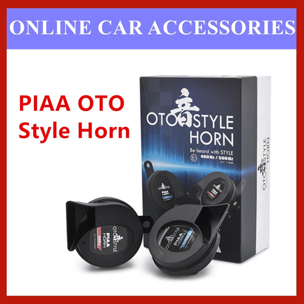 PIAA HO14 OTO Style Horn 400hz/500hz Car Horn (2PCS) Shopee Malaysia
