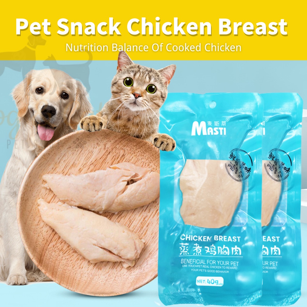 SALE MASTI Healthy Pet Snack Chicken Breast Protein Cat Food Dog Food