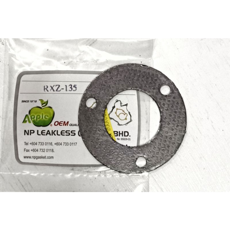 Yamaha RXZ Gasket Silencer Ekzos Jenama Apple Shopee Malaysia