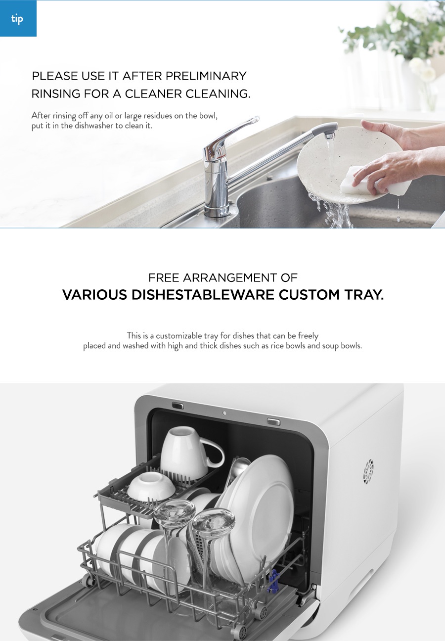 Cuckoo CDWA0310TW Mini 5L Portable Dishwasher Shopee Malaysia