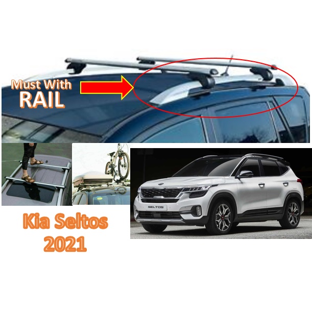 Kia Seltos 2021 New Aluminium universal roof carrier Cross Bar Roof