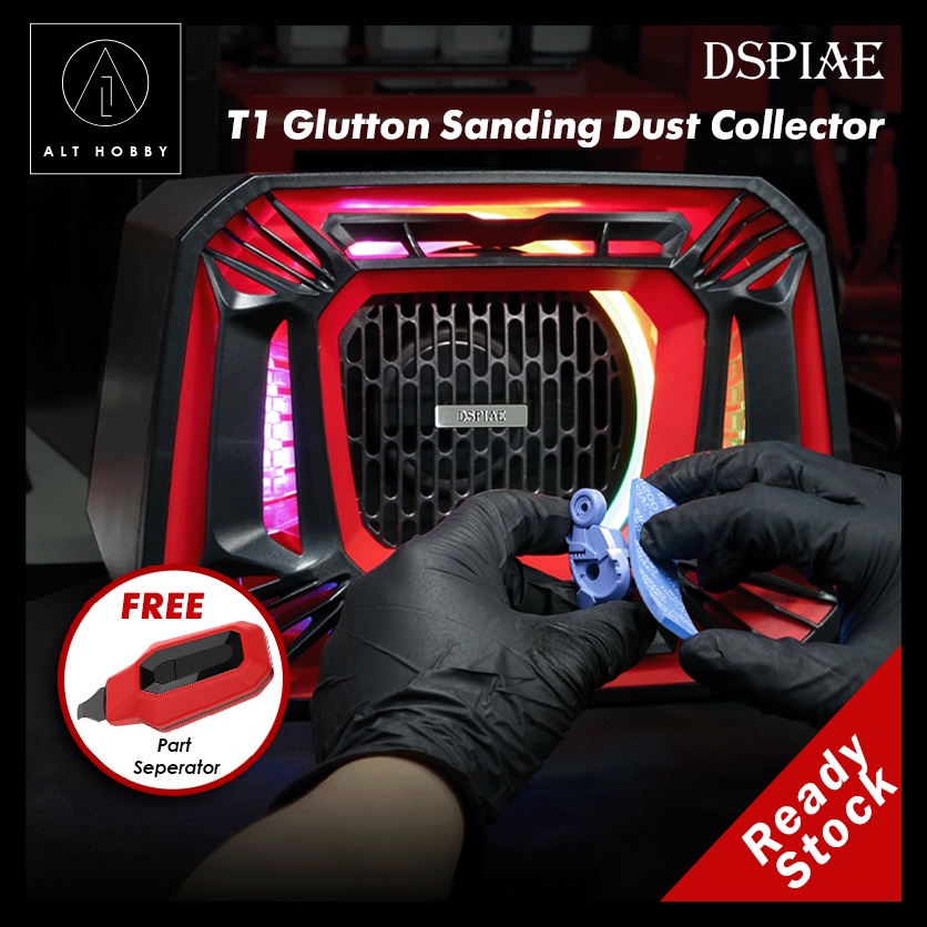 DSPIAE T1 Glutton Sanding Dust Collector / Gunpla Sanding Tools
