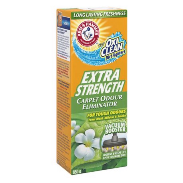 Arm & Hammer Plus Oxiclean Carpet Cleaner & Room Odour Eliminator Extra