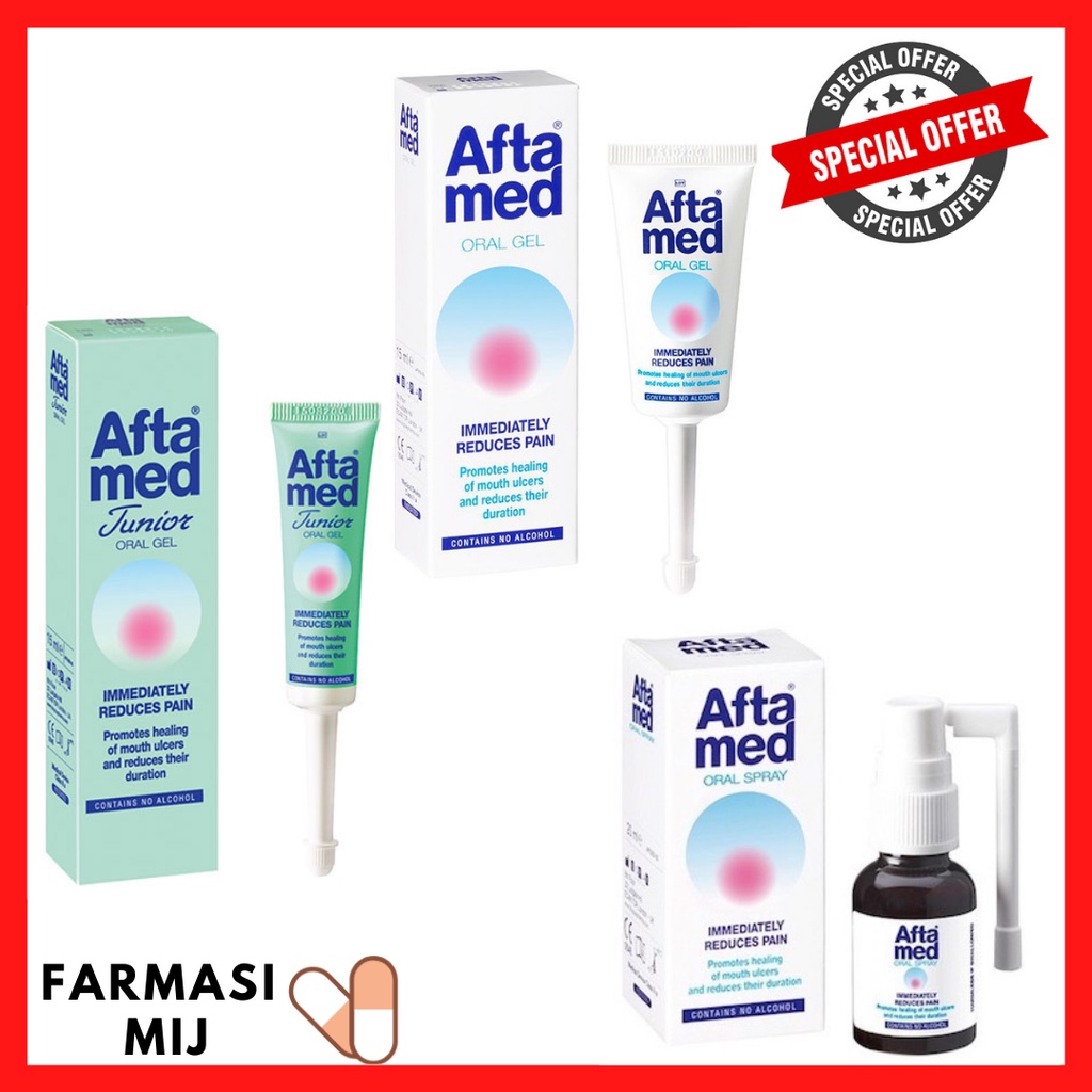 AFTA MED ORAL GEL/ORAL SPRAY AFTAMED Shopee Malaysia