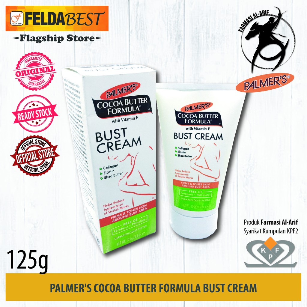 Palmer's Cocoa Butter Formula Bust Cream 125g Shopee Malaysia