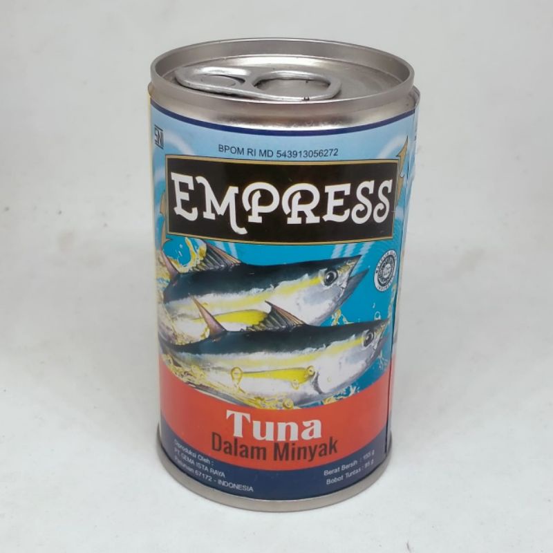 Empress Tuna In Oil Canned Packaging Fishing Lure Shopee Malaysia