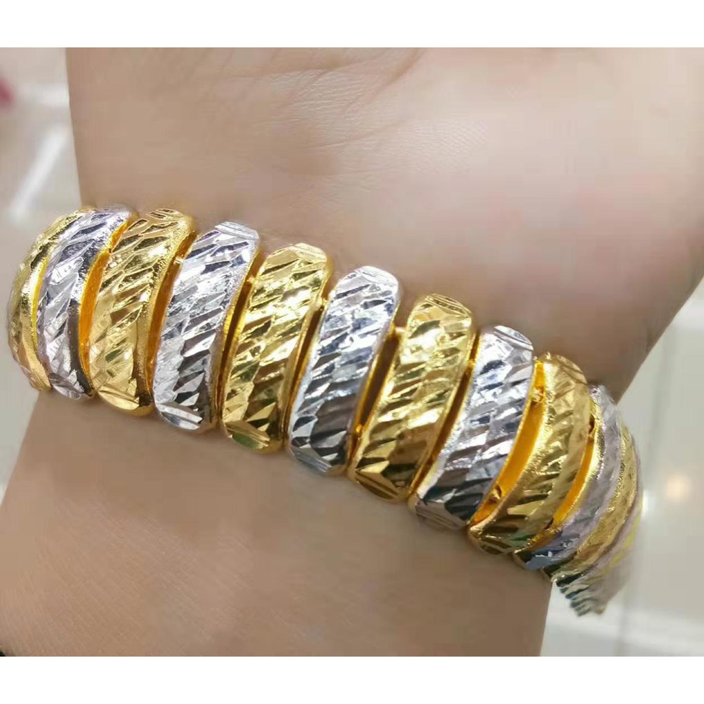 ORIGINAL EMAS BANGKOK GELANG PULU DAKAP VIRAL Shopee