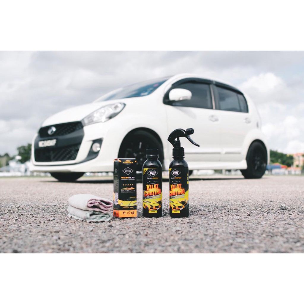 POLISH MASTER + KILAT COATING BARANG RARE (Percuma Kain